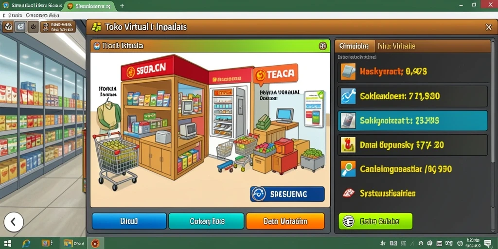 Tangkapan layar menunjukkan mode multiplayer yang seru.
