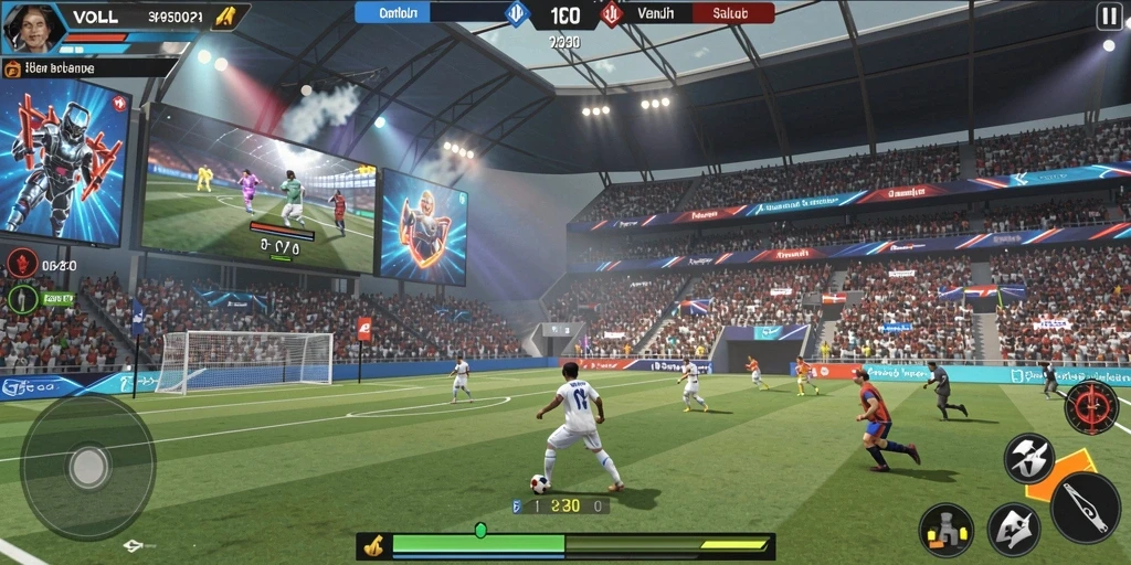 Tangkapan layar memperlihatkan suasana gameplay yang seru dan menantang.