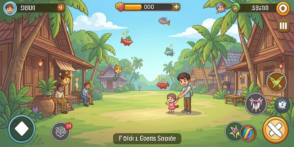 Mode multiplayer yang seru dan kompetitif.
