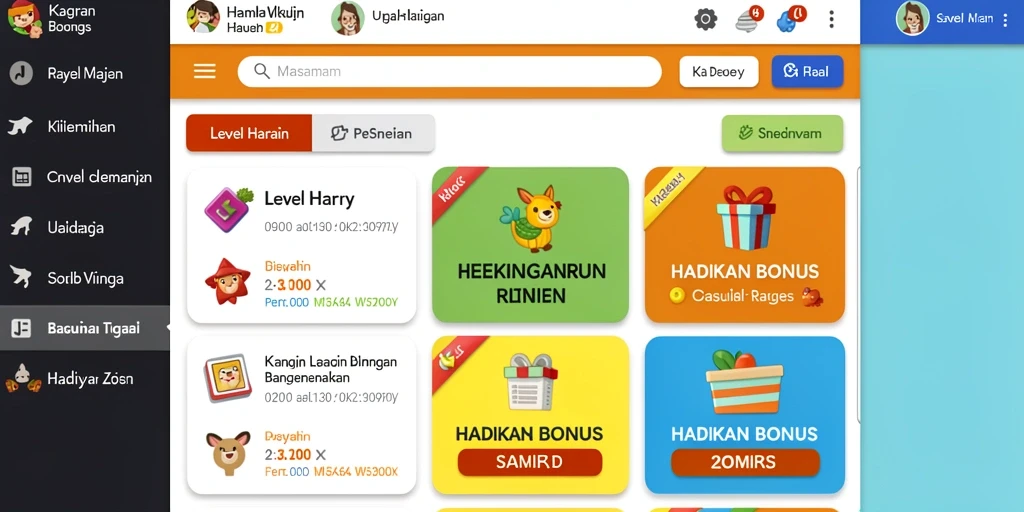 Fitur bonus yang menggiurkan dan menguntungkan.