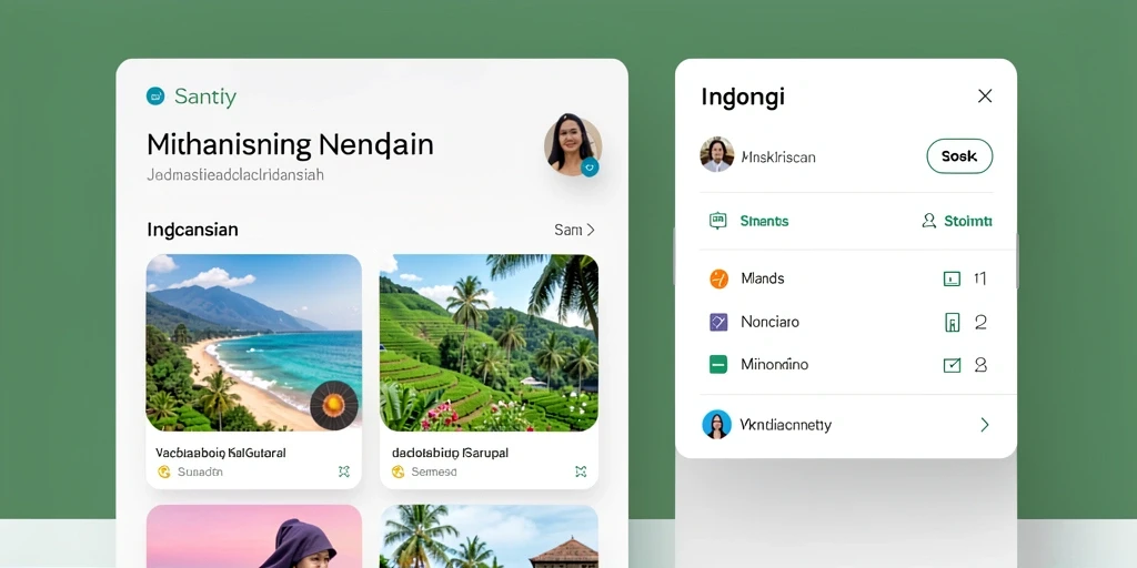 Fitur sosial yang memungkinkan pengguna berinteraksi.
