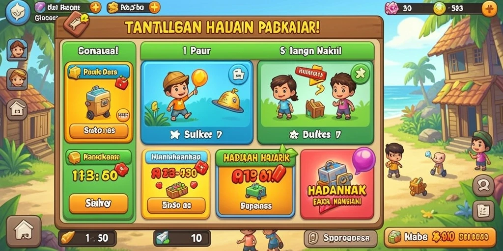 Interaksi antar pemain yang menyenangkan dan mengasyikkan.