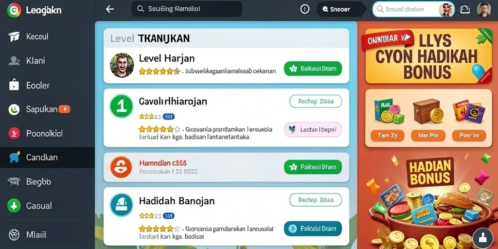 Fitur multiplayer yang memungkinkan bersaing dengan teman.