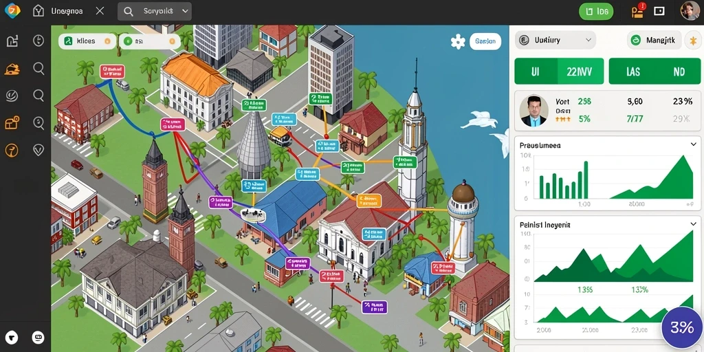 Lingkungan indah yang bisa dijelajahi.
