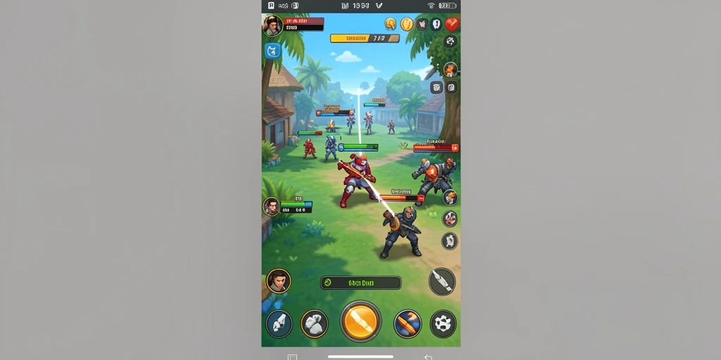 Screenshot memperlihatkan fitur multiplayer saat permainan berlangsung.